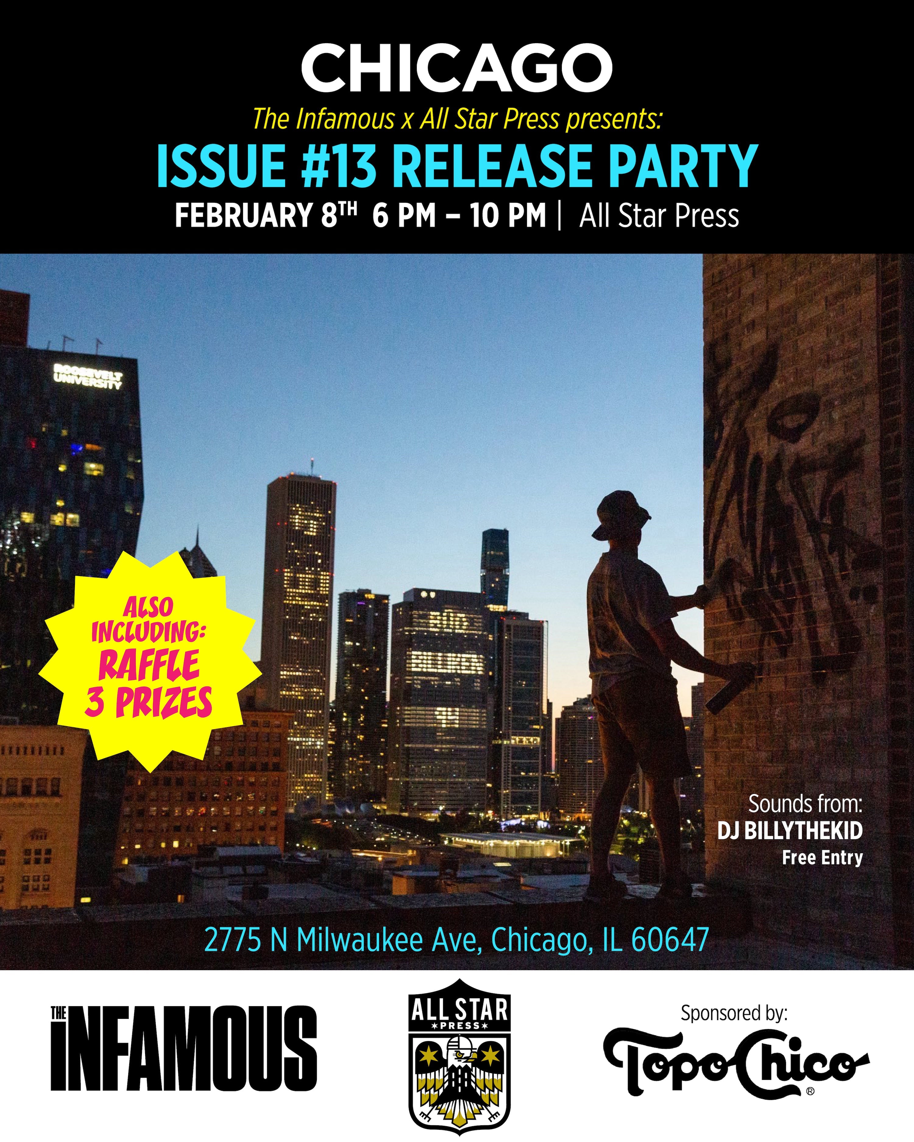 ASP X INFAMOUS PRESENT: ISSUE #13 RELEASE PARTY