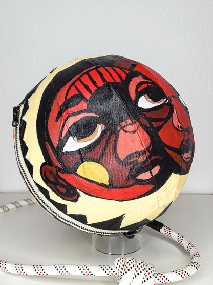 "Untitled (Ball Bag)" Basketball by Langston Allston