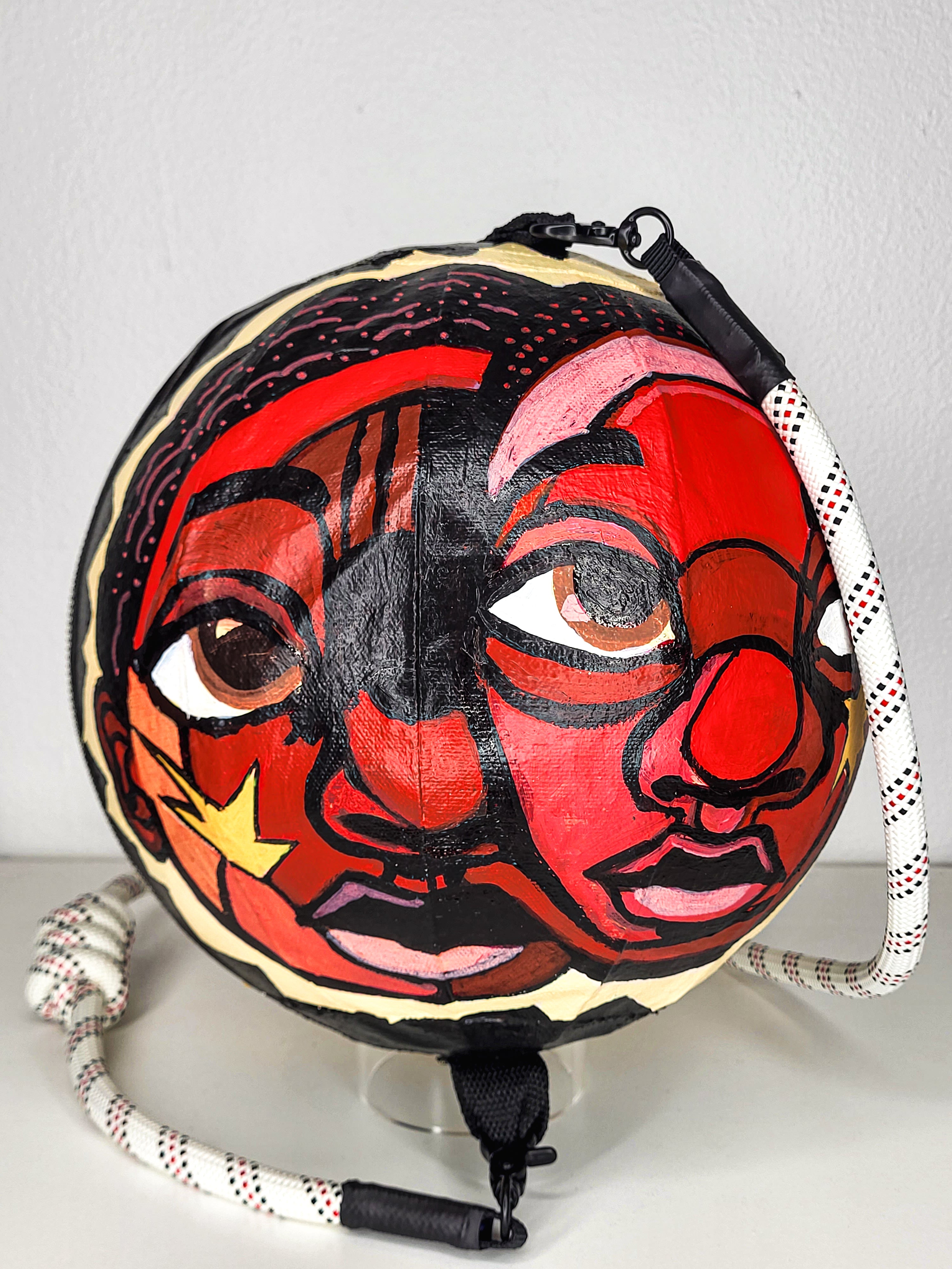 "Untitled (Ball Bag)" Basketball by Langston Allston