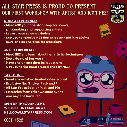 Live at ALL STAR PRESS with NEZ Ticket