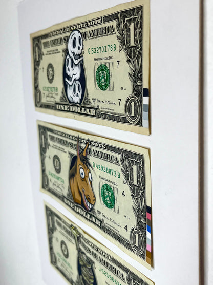 “Untitled (3 dollars)” by Steve Seeley