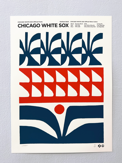 "Gotham Bold" White Sox Retro Variant by Cody Hudson