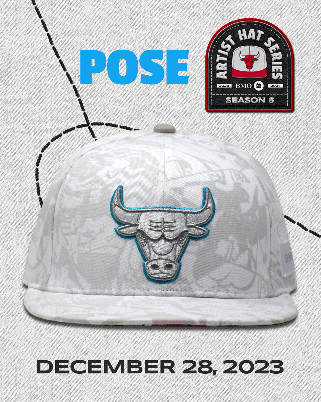 BMO Harris Artist Hat Series - POSE (RELEASE DEC 28, 2023)