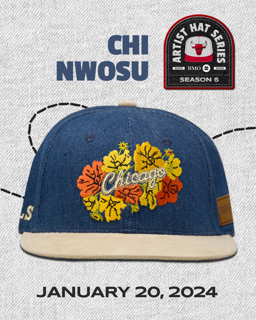 BMO Harris Artist Hat Series - Chi Nwosu (RELEASE JAN 20, 2024)