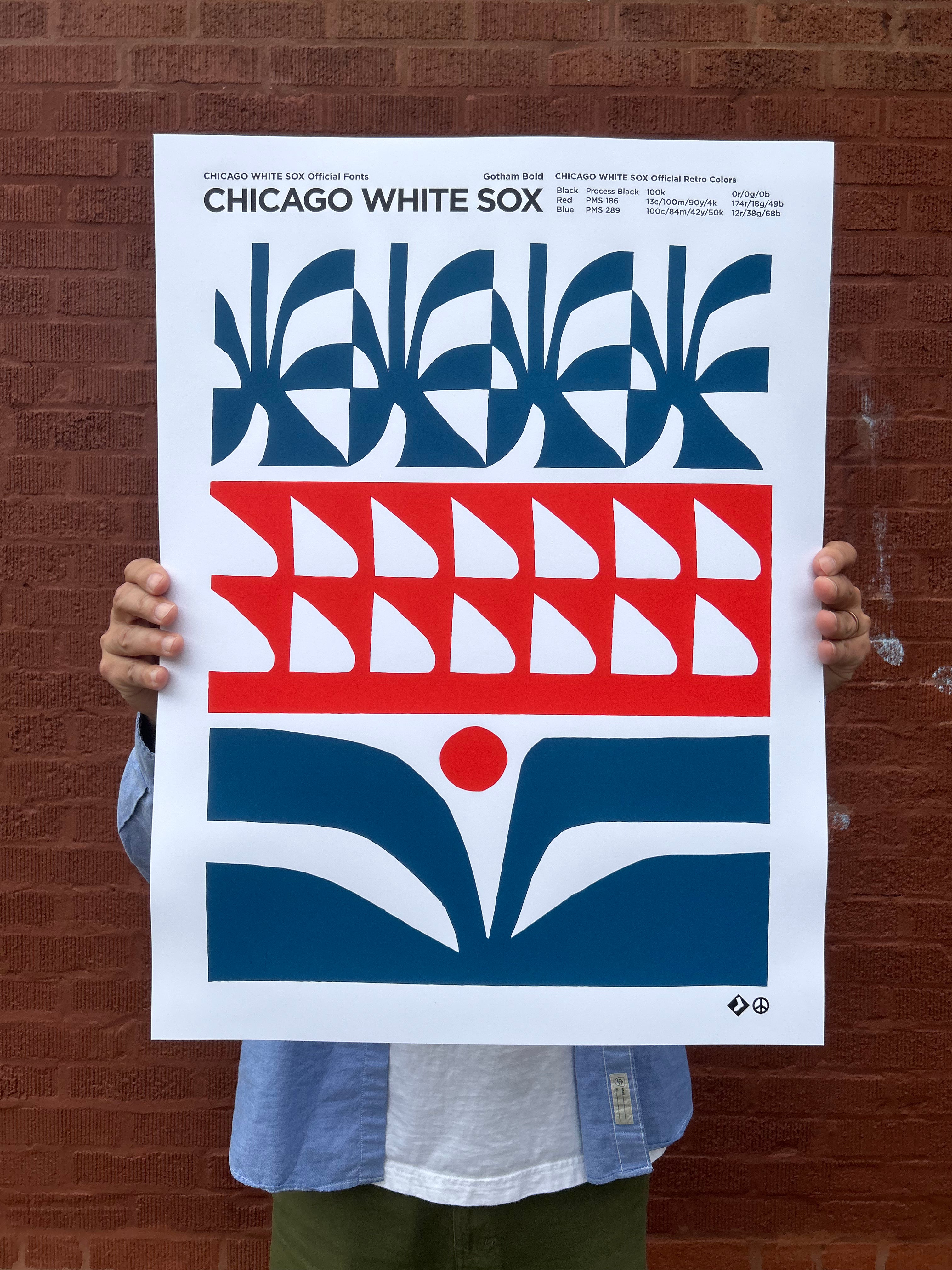 "Gotham Bold" White Sox Print Bundle by Cody Hudson