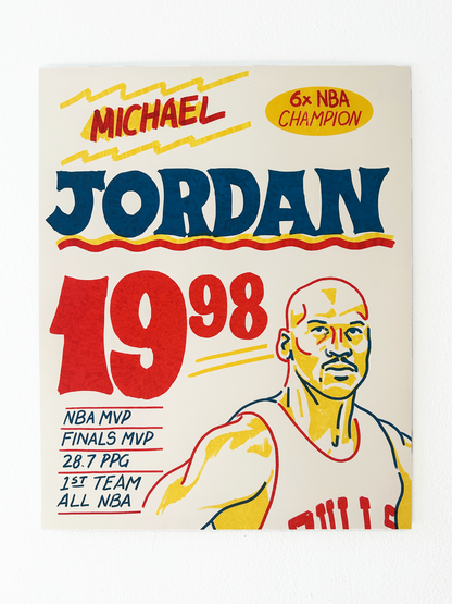 Michael Jordan Print (Grocery Store) by Walker TKL