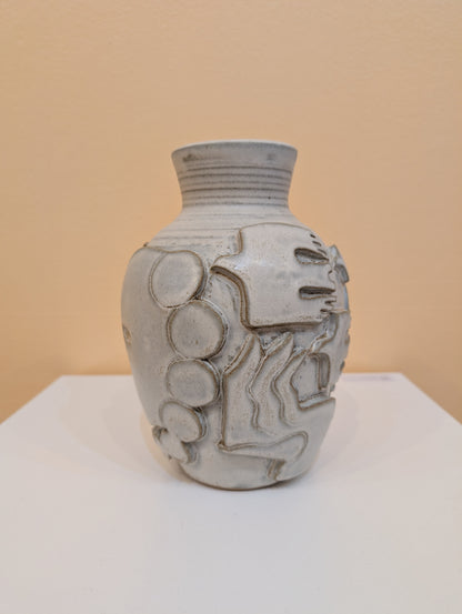 "Vessel 3” (White Glaze) by Liz Flores