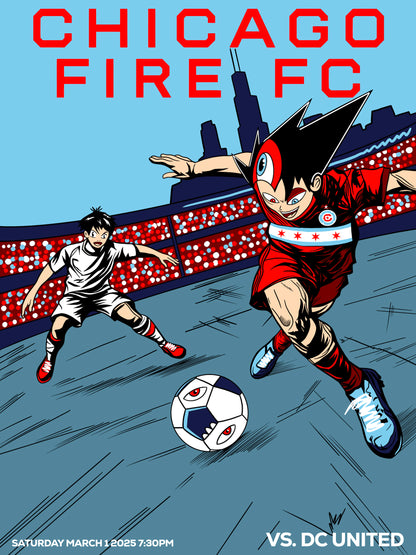 "Chicago Fire v. DC United" by Sergio Farfan