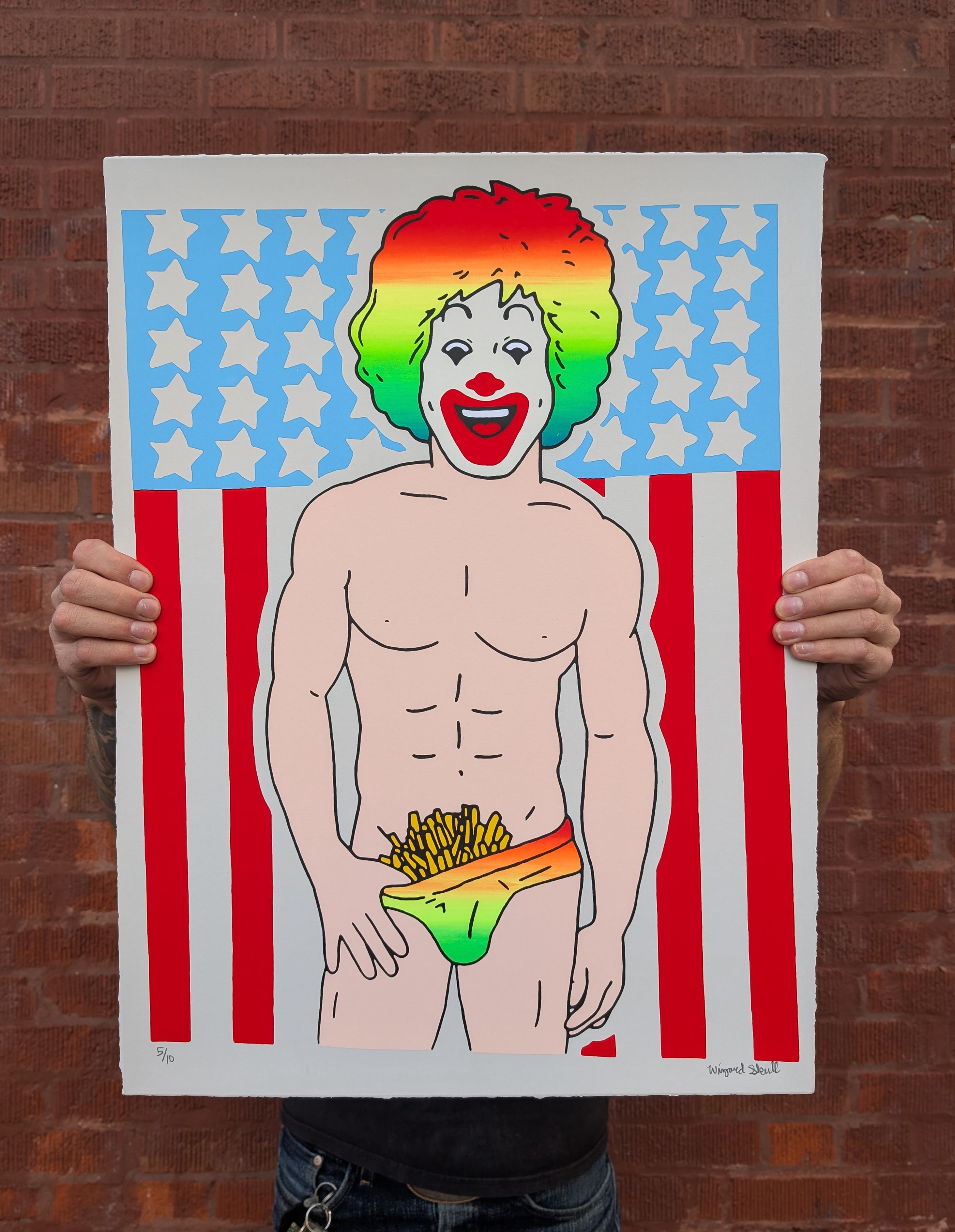 "Sexy Ronald" Rainbow Variant by WIzard$kull