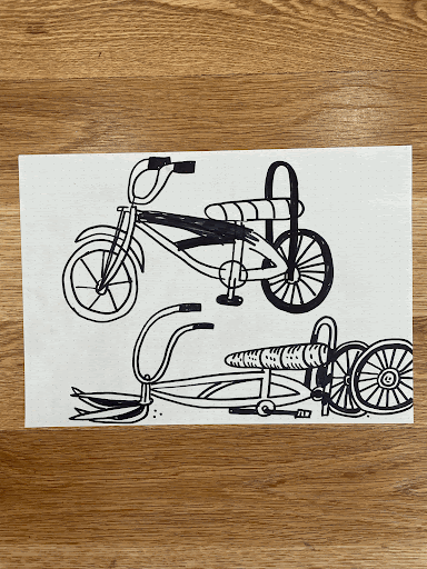 "Lowrider Bike Study" by Sentrock