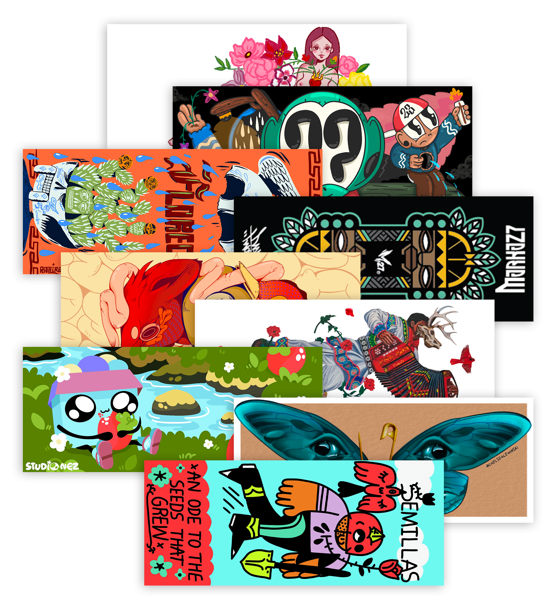 Semillas Artist Sticker Pack