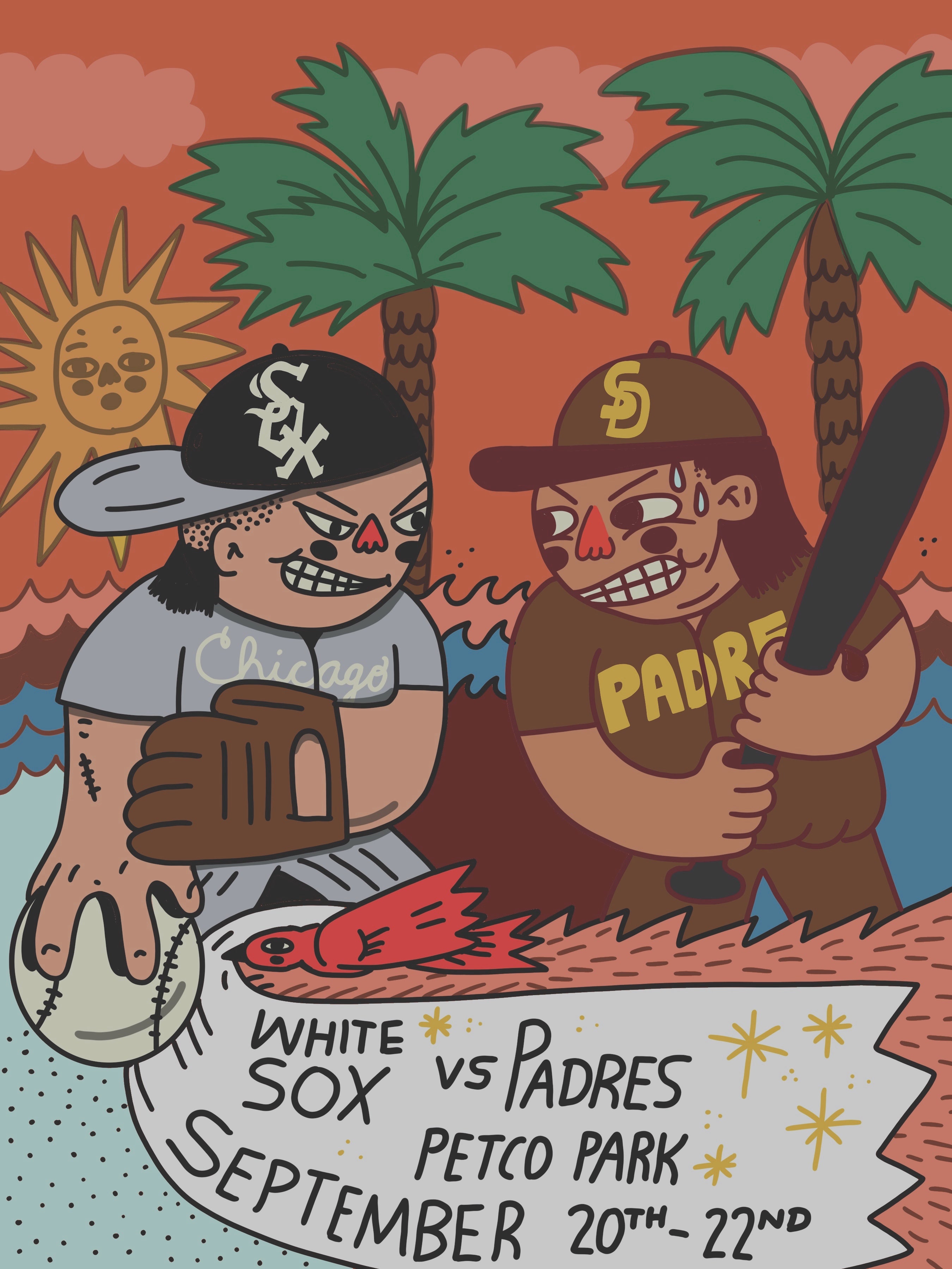 "White Sox v. Padres" by Sentrock