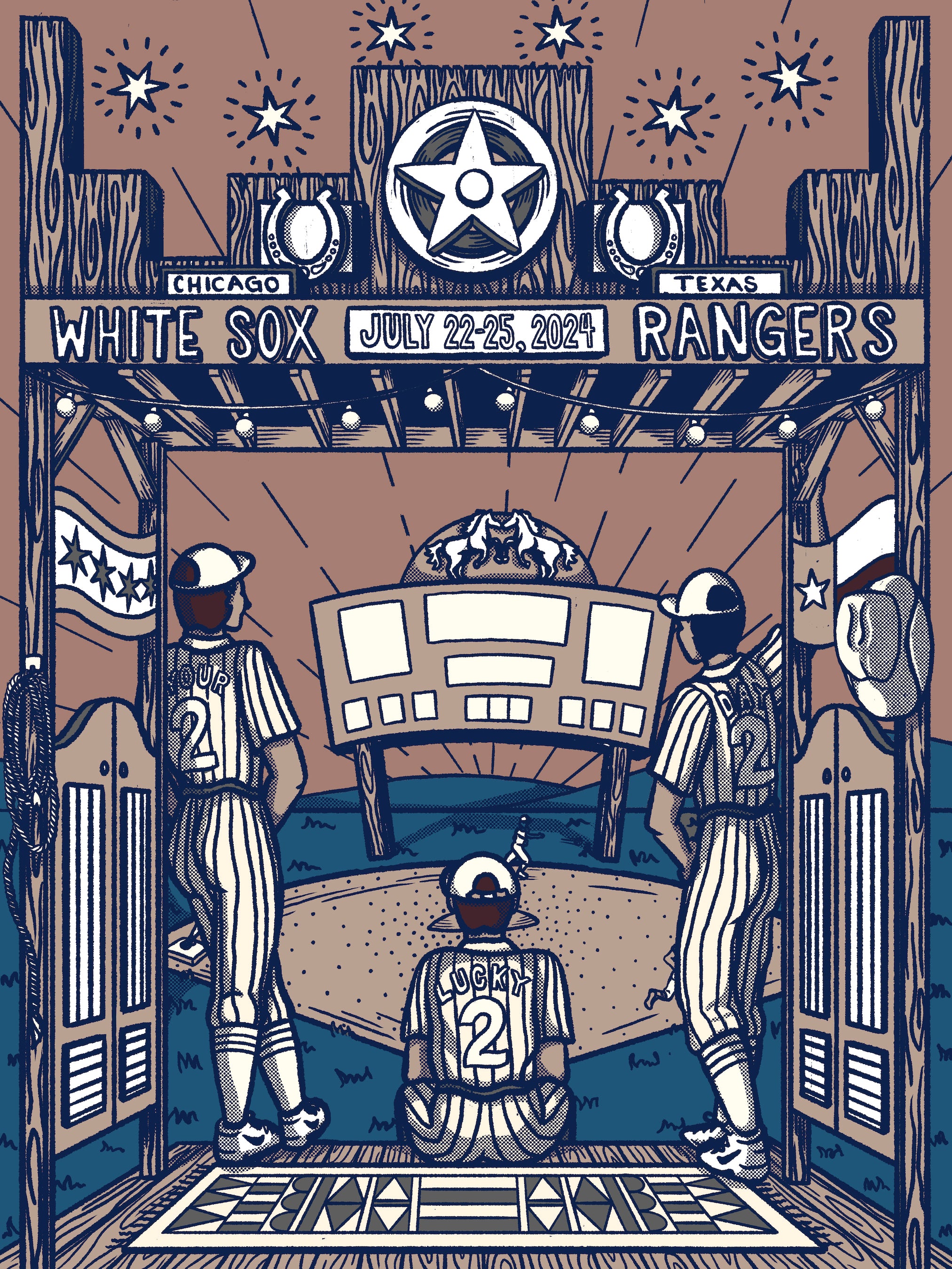 "White Sox v. Rangers" by Kate Lewis