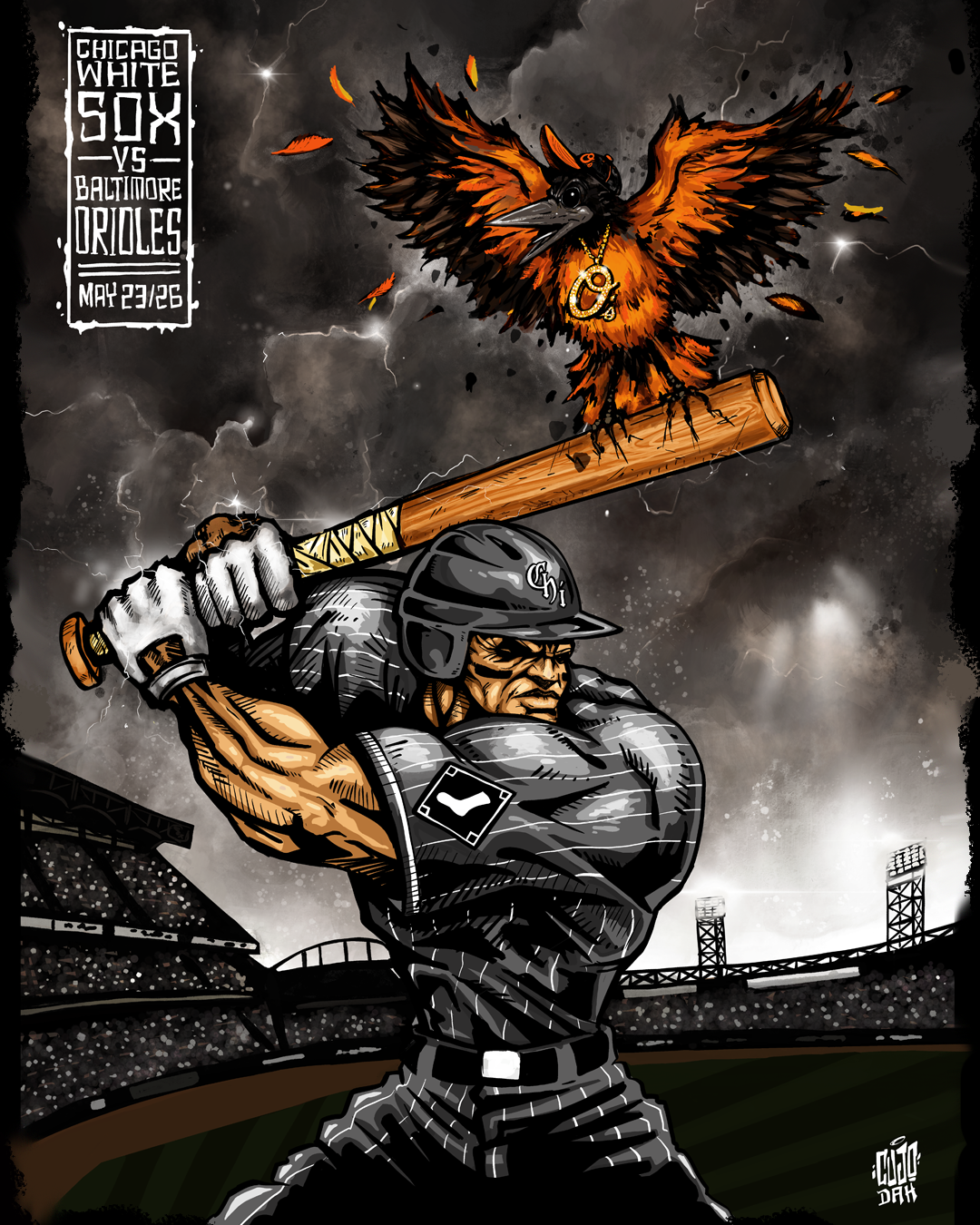 "White Sox v. Orioles" by Cujo