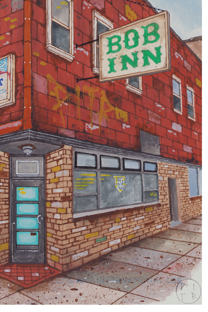 144. Bob Inn by Pizza in the Rain