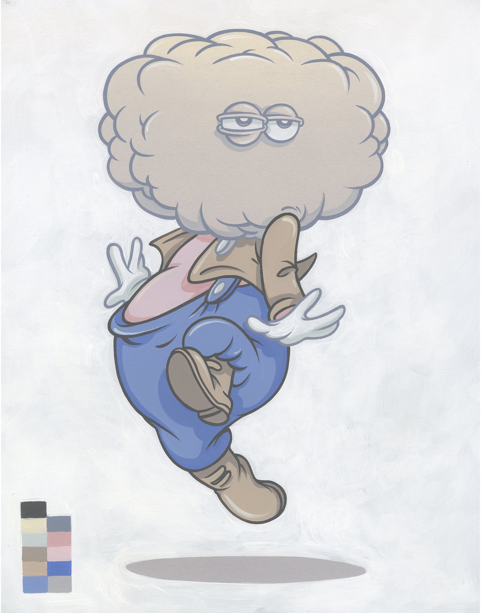 "Rejected Characters from an Unaired Cartoon #5 - Hazy" by Steve Seeley