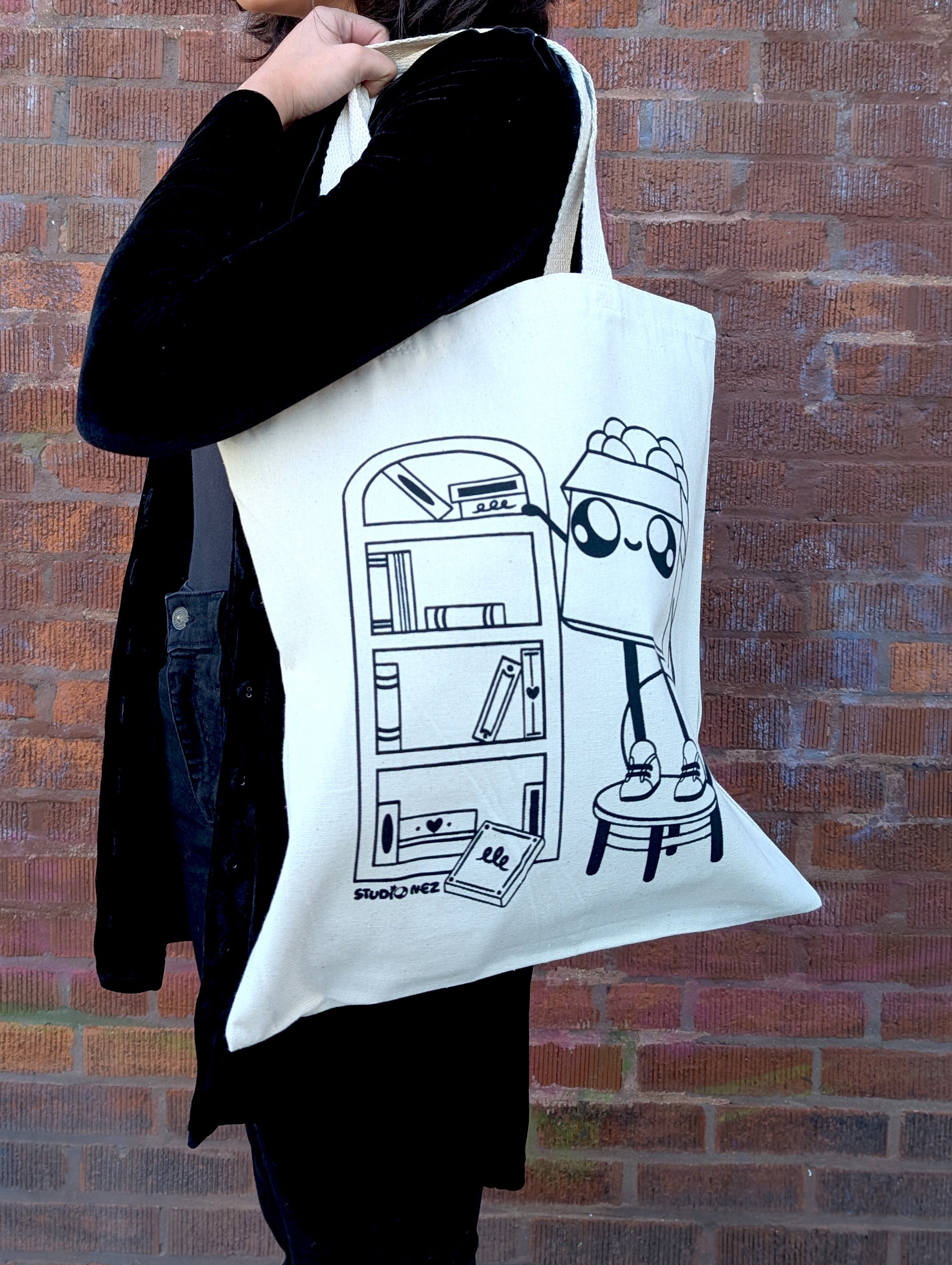 "Higher Learning" Tote Bag by Nez