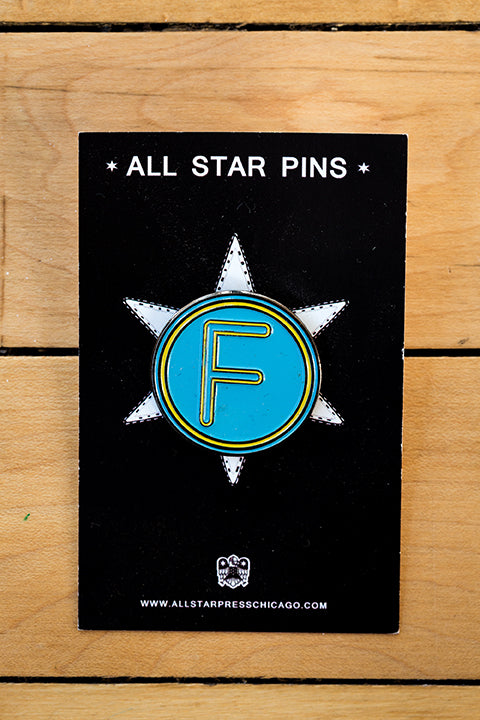 "Fugscreens Studios Logo" Pin by Fugscreens