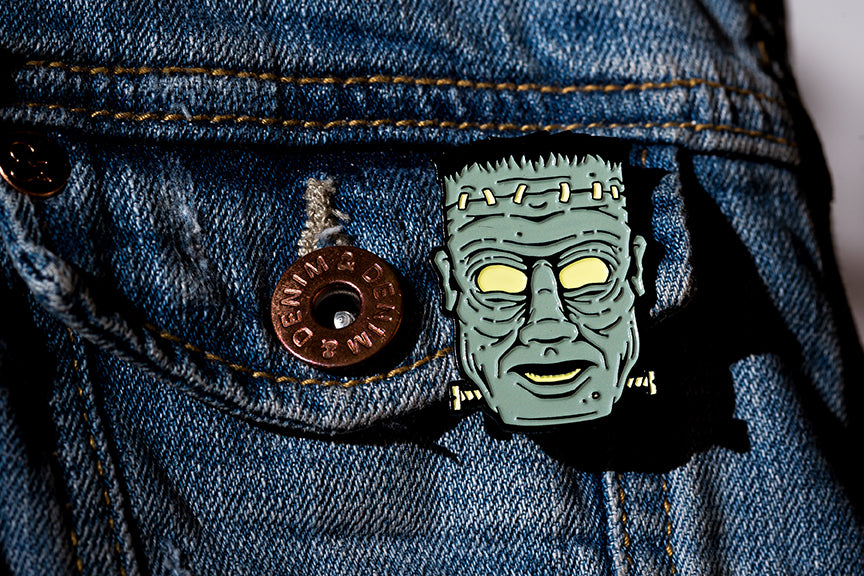 "Frankenstein Monster" Pin