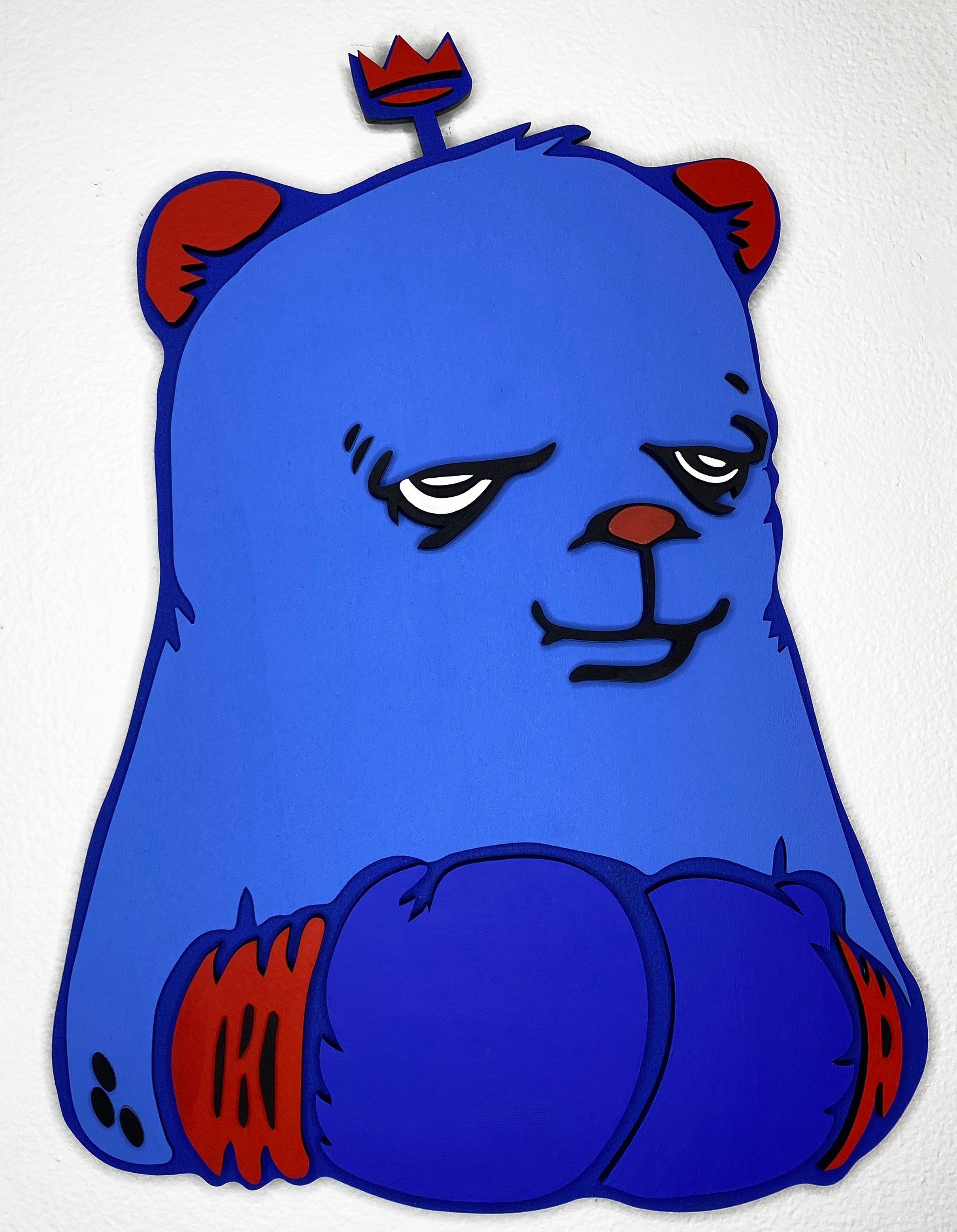 "OG Bear Blue" by Isabelle Tasseff-Elenkoff X JC Rivera