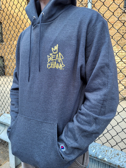 "Roll With the Punches" Hoodie by JC Rivera (Heather Grey)