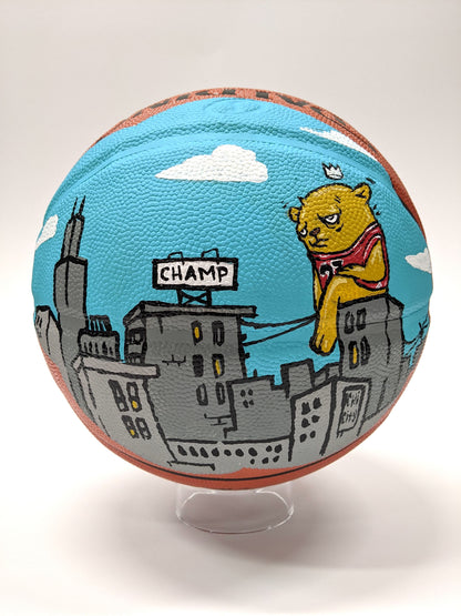 'City Dreams" Basketball by JC Rivera