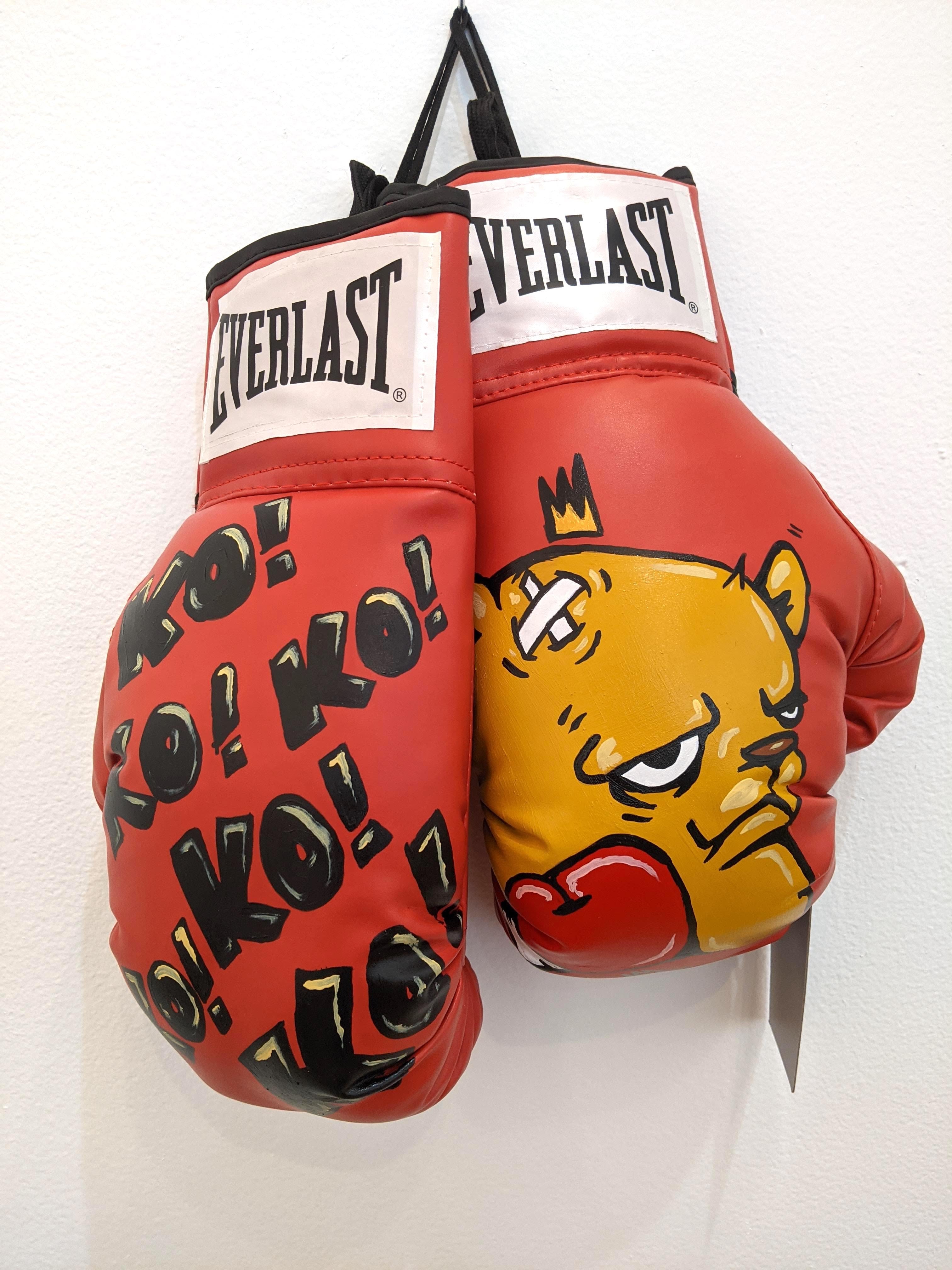 "KO KO KO" Boxing Gloves by JC Rivera