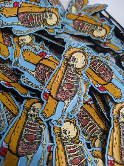 "Bear Bones" Pin by JC Rivera