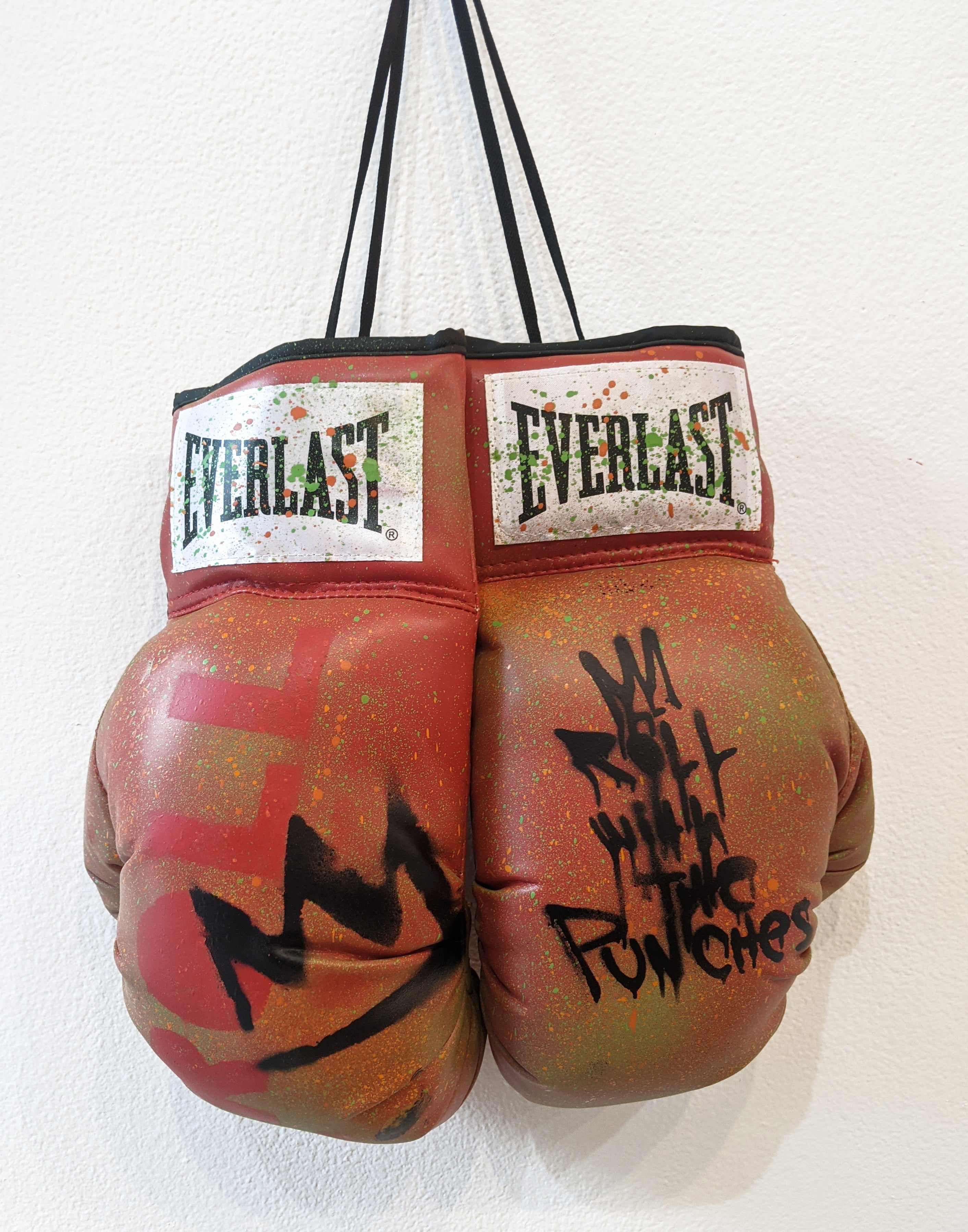 "Vintage Boxing Gloves 2" by JC Rivera