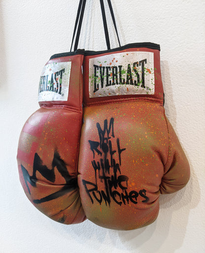 "Vintage Boxing Gloves 2" by JC Rivera