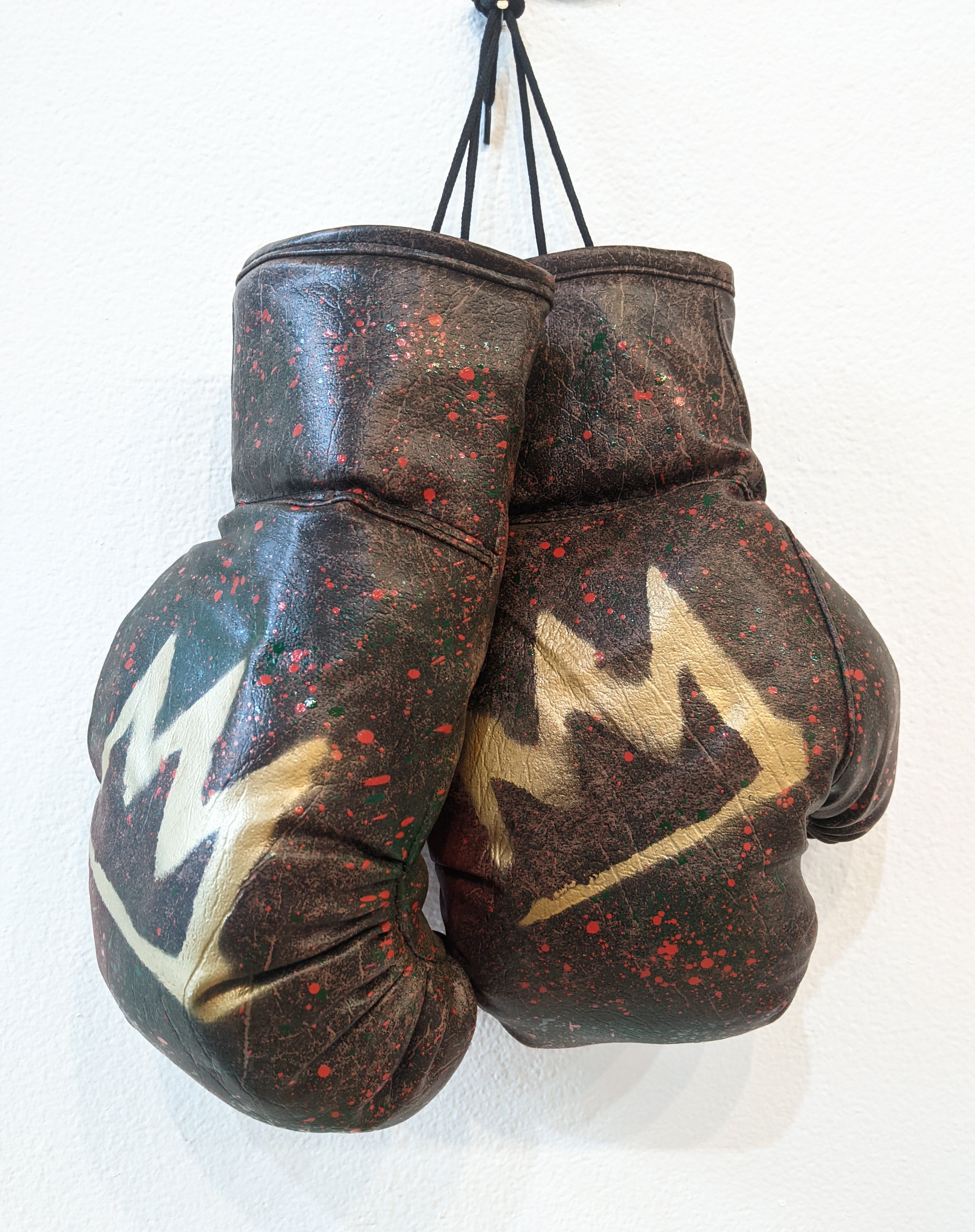 "Vintage Boxing Gloves 3" by JC Rivera