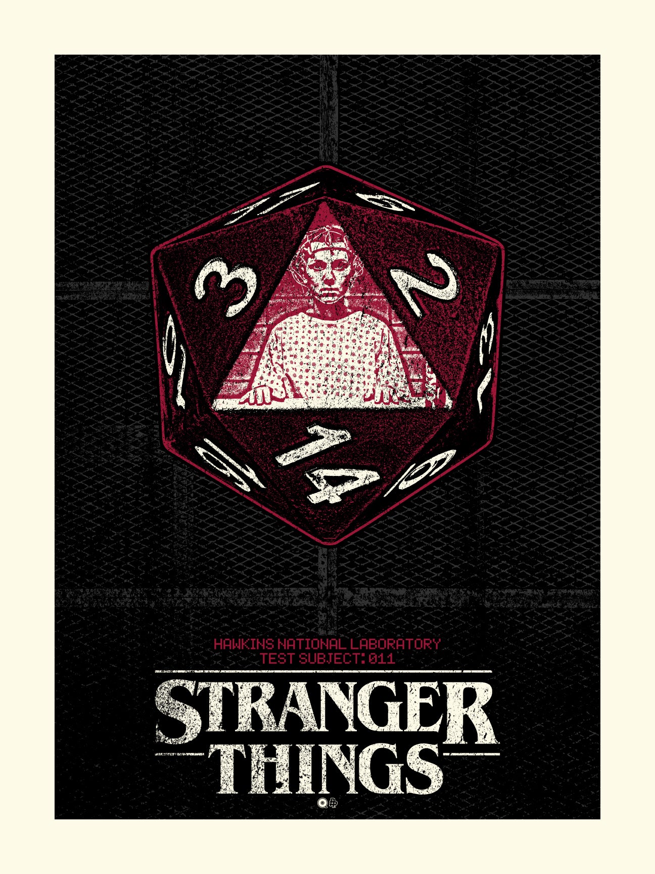 "Stranger Things Dice (Red)" by Chris Garofalo