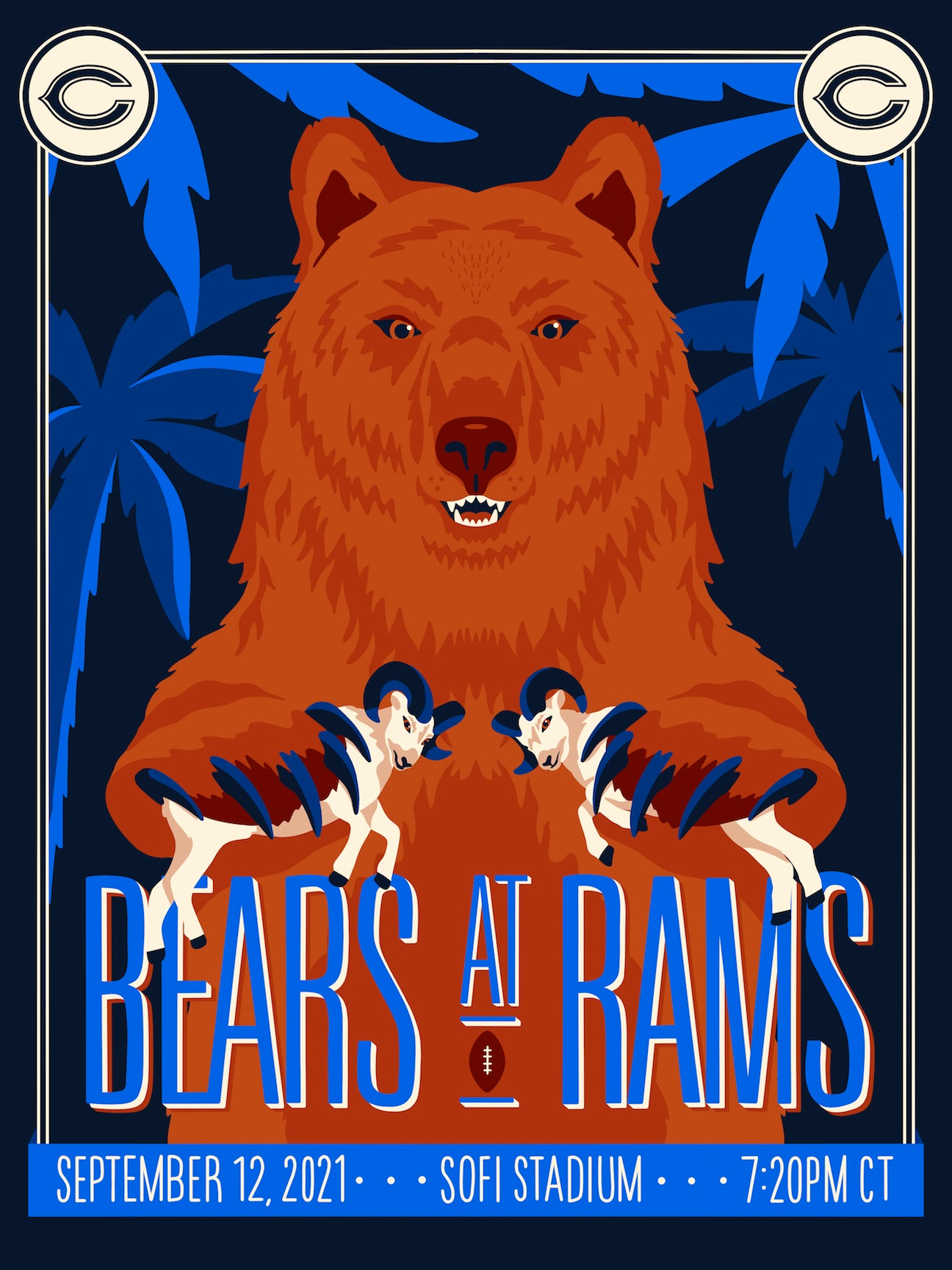 Rams vs. Bears 2021 Game Center