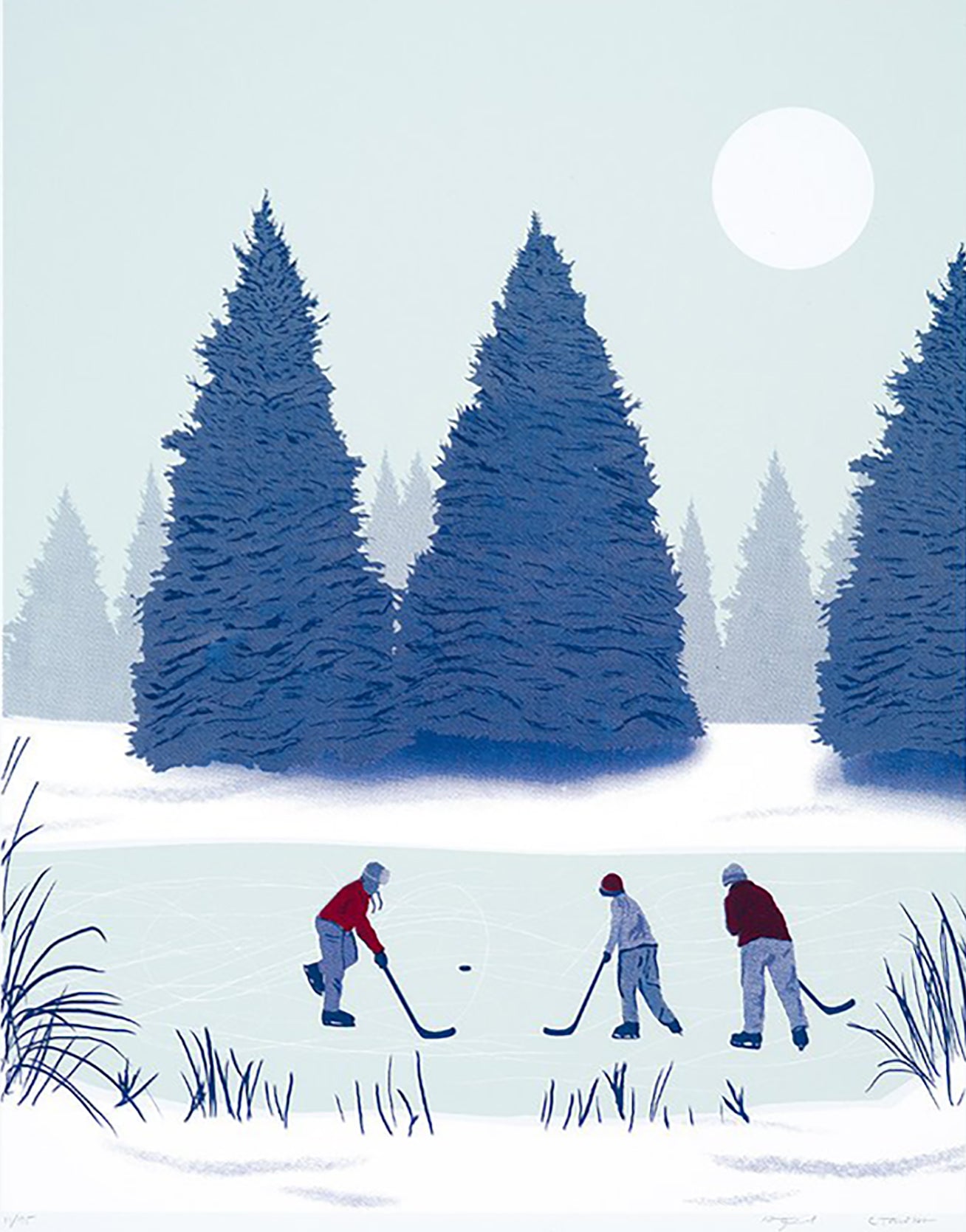 "Pond Hockey" by Arsenal Handicraft