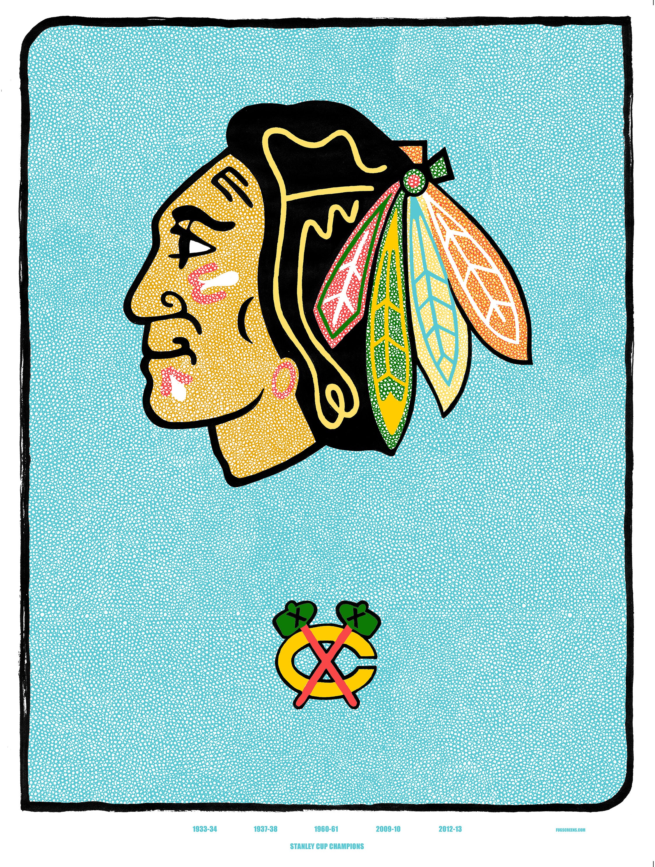 "Blackhawks Logo" by Zissou Tasseff-Elenkoff