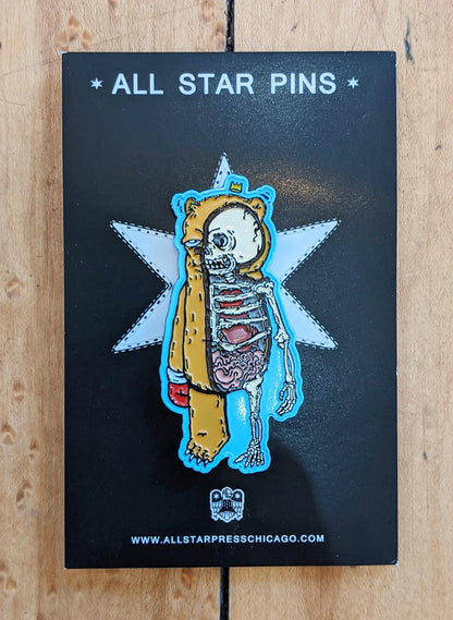 "Bear Bones" Pin by JC Rivera