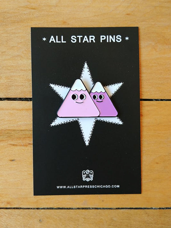 "Twin Peaks (Mountains)" Pin by Blake Jones